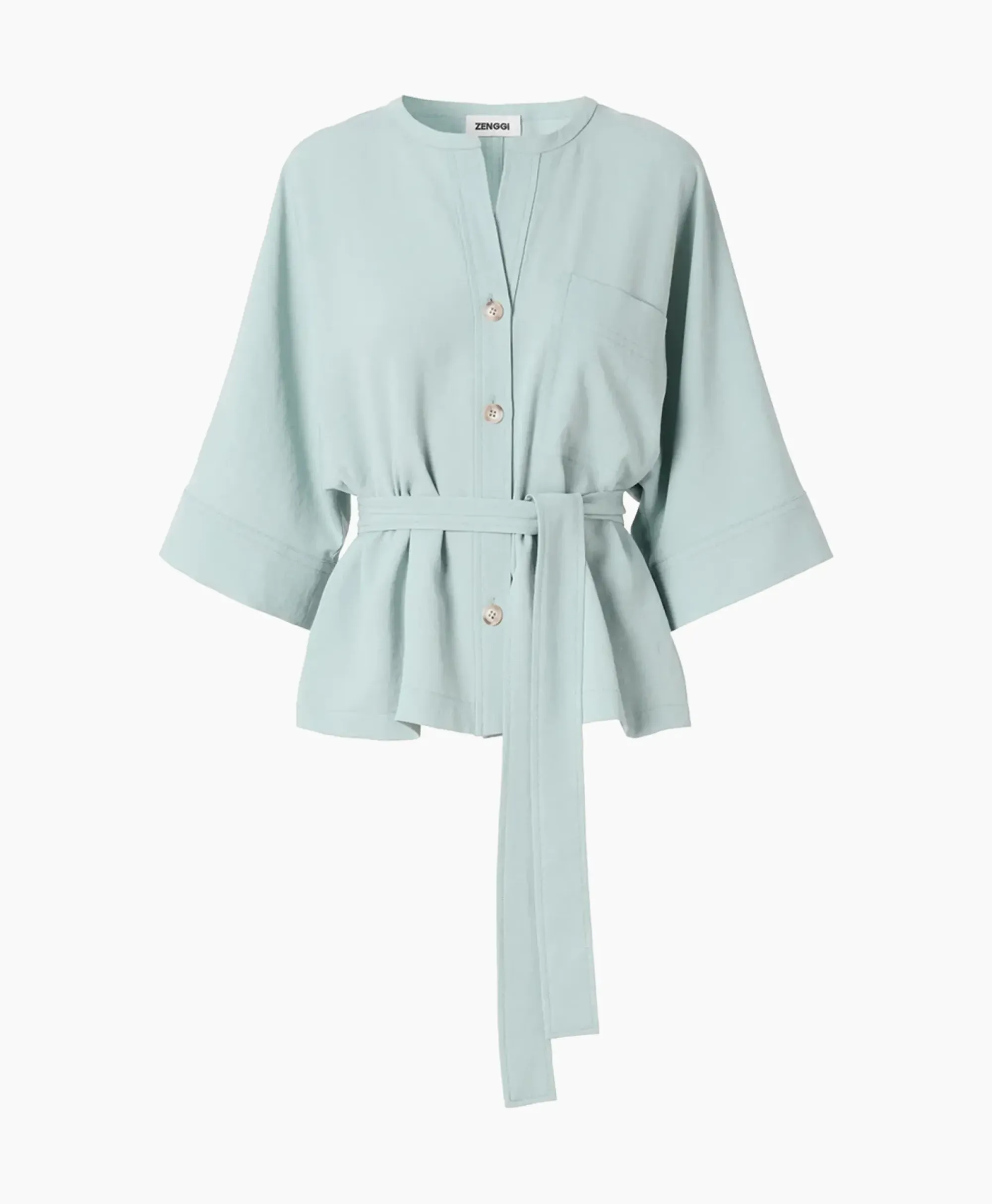 Tunieken^Zenggi Tuniek Easy Top Licht Groen