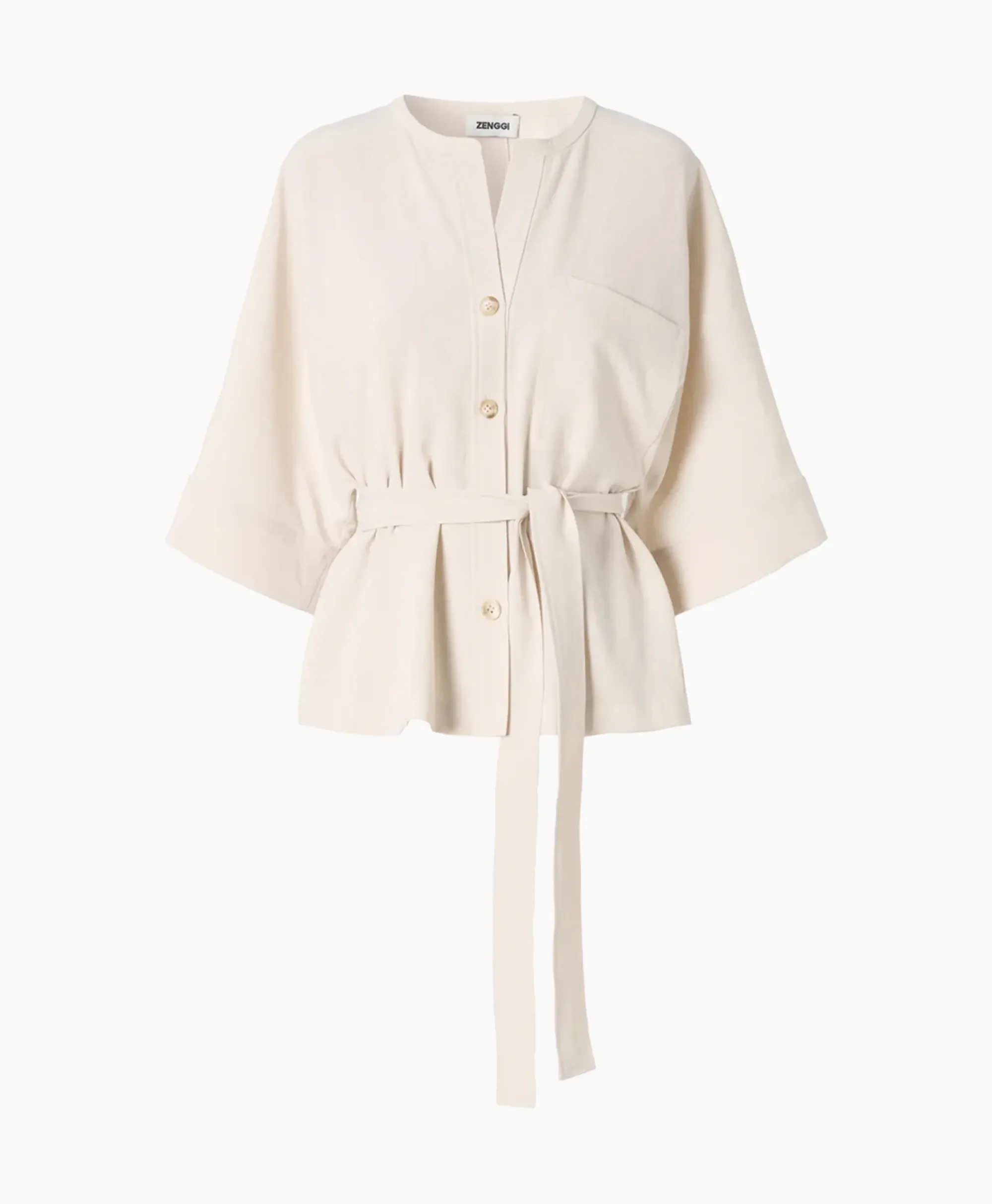 Tunieken^Zenggi Tuniek Easy Top Off White
