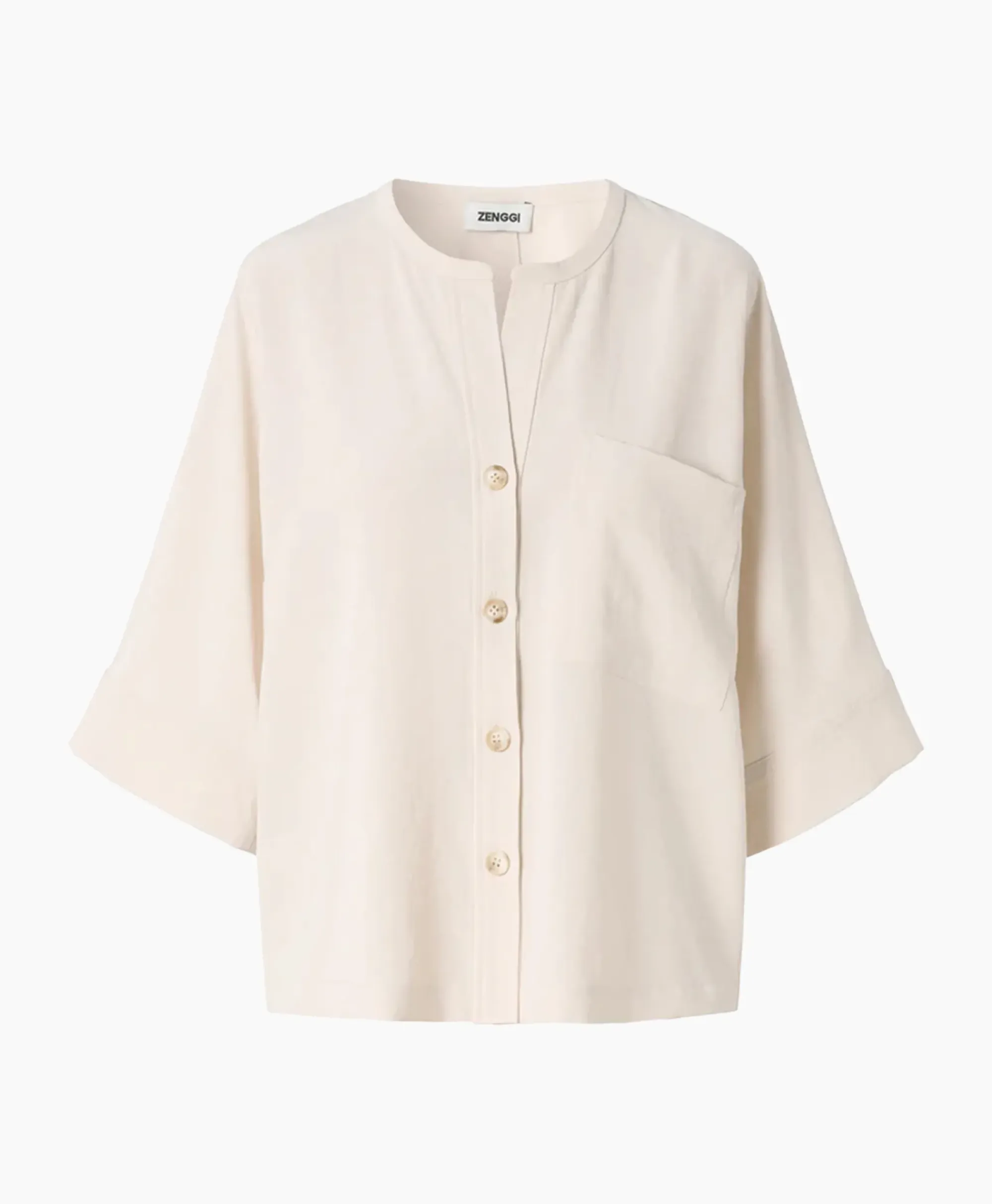 Tunieken^Zenggi Tuniek Easy Top Off White
