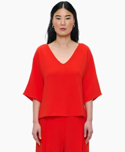 Tunieken^Zenggi Tuniek V-Neck Rood